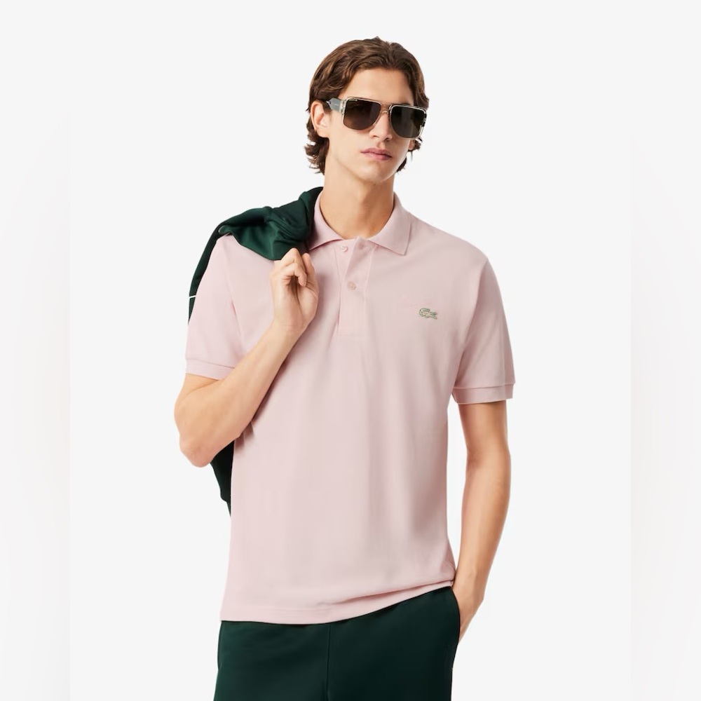 Lacoste Polo Shirt Light Pink Size 3